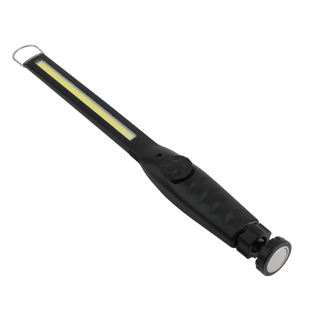 

BORUiT 800 Lumens Stepless Dimming COB LED Portable Work Lights USB Rechargeable Slim and Folding Lantern with Magnet
