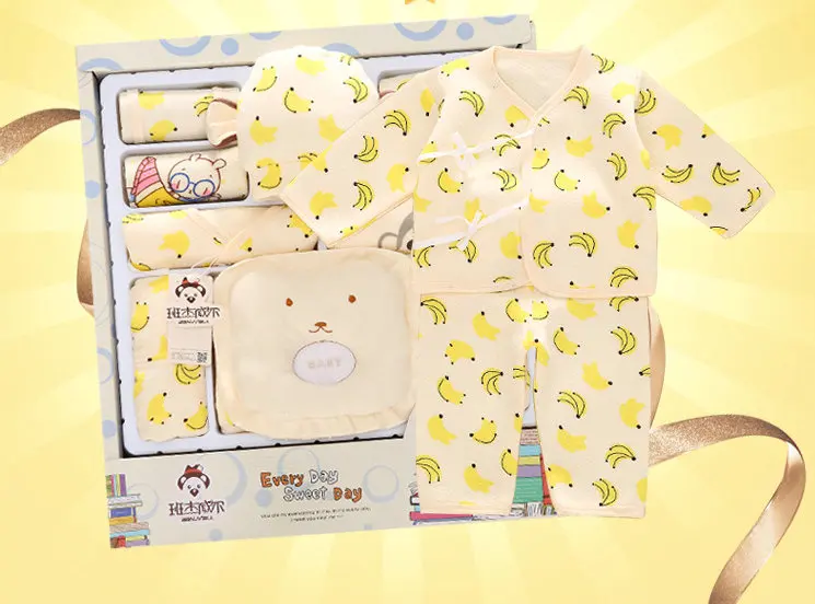 

NEW 0-12Month Newborn Baby Clothes Soft Cotton Toddler Baby Boy Girl Clothes Set Infant Clothing New Born Gift Sets JHXJ