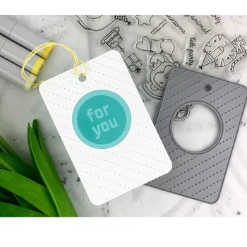 

See Through Tag Metal Cutting Dies Stencils for DIY Scrapbooking Photo Album Decorative Embossing Paper Card Crafts Die Cut 2019