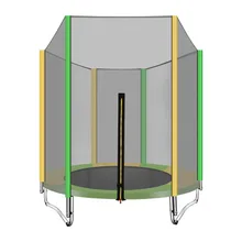 1,5 м круглый мини-батут для детей и взрослых подкладка-сетка Rebounder наружные Упражнения домашние игрушки прыгающая кровать Максимальная нагрузка 200 кг PP, сплав