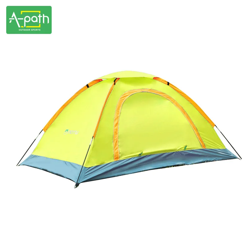 

1-2 person multicolor outdoor Camping tent tourist double door Beach fishing tents travel equipment