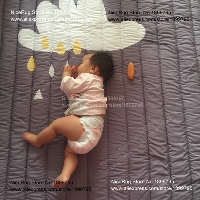 NC107 review KIDS sit on mat 54 clouds