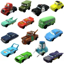 14 Pcs Disney Pixar Cars 3 Lighting McQueen Jackson Storm Lightning Cruz Ramirez Toys PVC Model Car Action Figures Gift for Kids