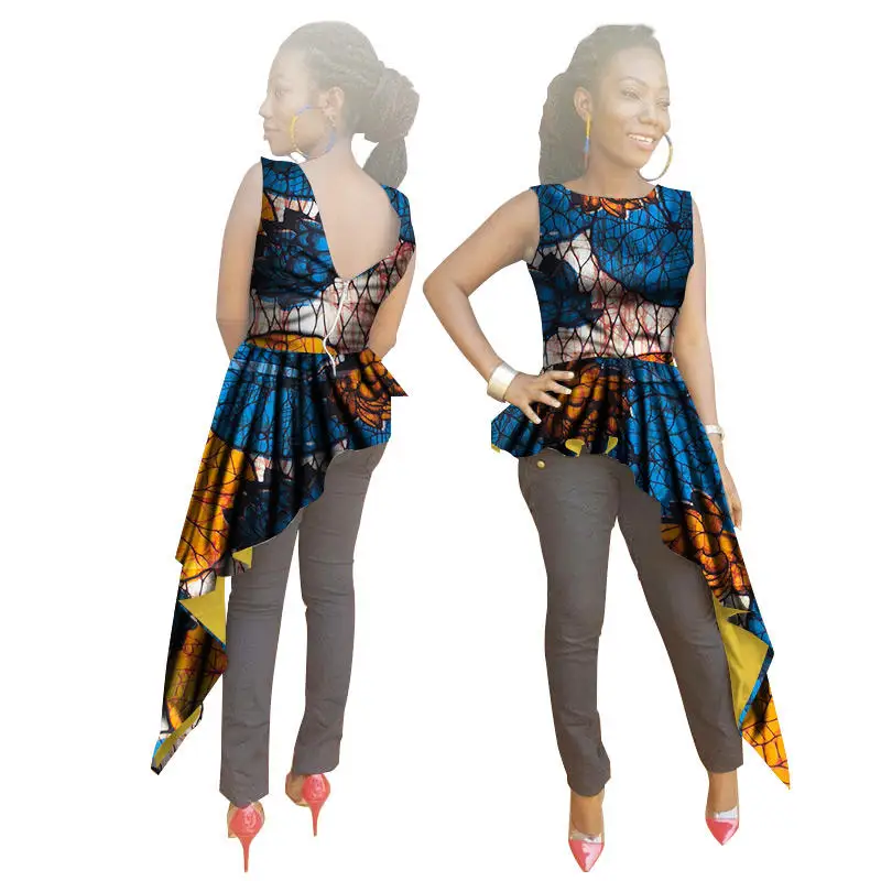 2018-summer-print-Dresses-sleeveless-robe-africaine-dashiki-african-dresses-for-women-O-Neck-cotton-african(14)