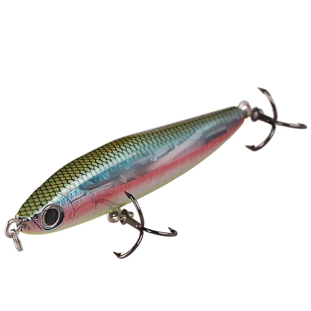 Elegante lápiz cebo de pesca señuelo 80mm21. 3G hundimiento Isca Artificial Para Em Rio Leurre Souple Peche Pesca Wobblers
