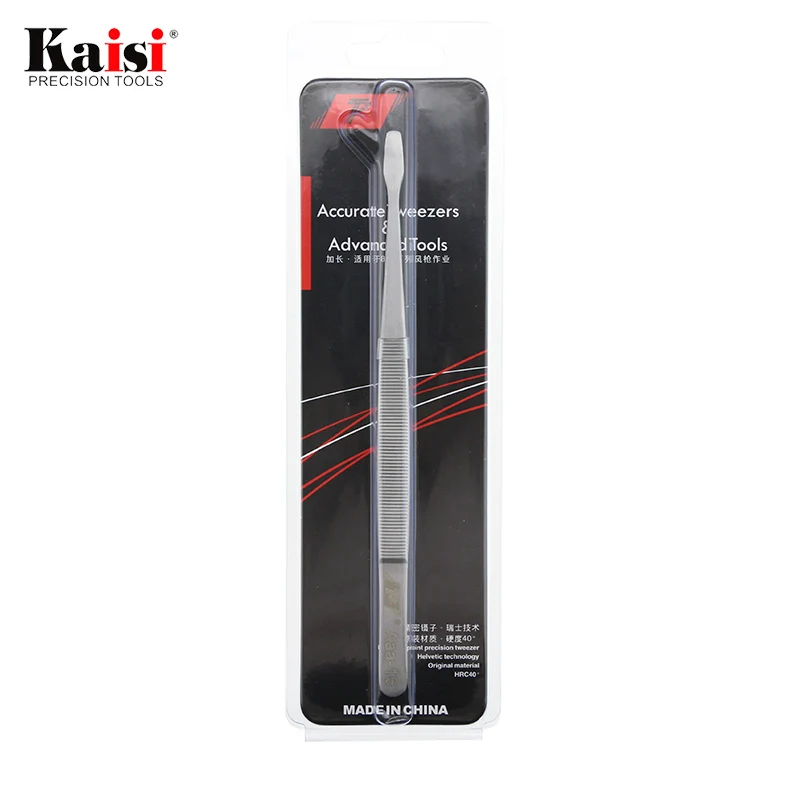 Kaisi Ultra Precision Tweezers Perforated Series AAA-11-15-16 Round tip stainless steel tweezers for iphone Repair tool