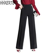 2018 spring summer Free shipping women’s suit OL Formal Pants Office Ladies Work Solid Trendy Trouser