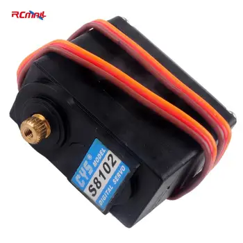 

RCmall S8102 Digital Servo 13KG 180 Degree Metal Gear Motor For Robot RC Car Boat Drones Quadcopter FZ0706 DIY