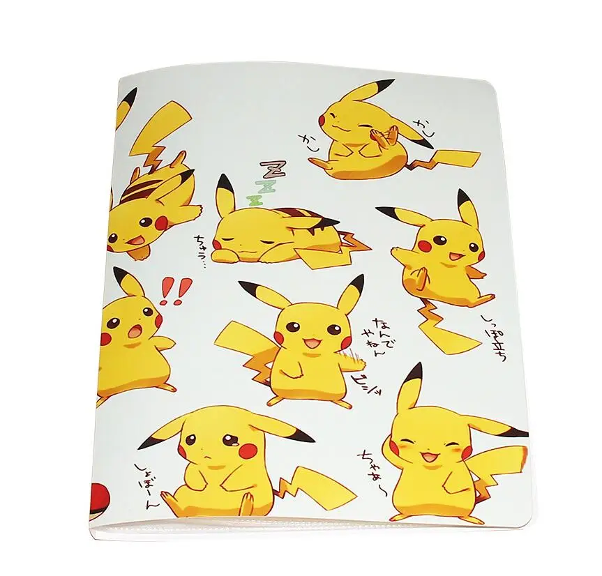 2 карты большой емкости альбом книга для Pokemon Топ загруженный список игральные