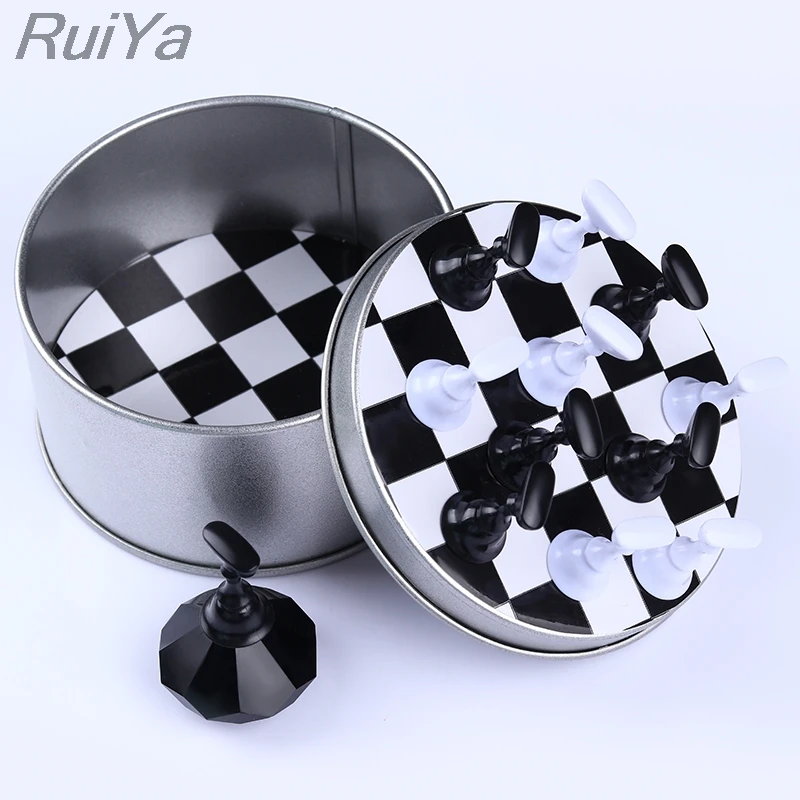 12 Pcs Chess Board Nail Display Tool with Box Magnetic ...