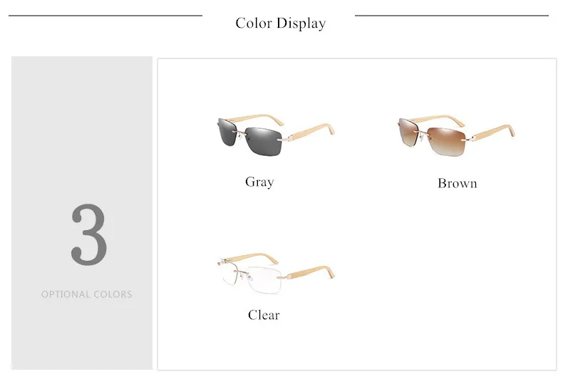 Oulylan бамбуковые солнцезащитные очки поляризационные мужские классические прямоугольные солнцезащитные очки без оправы мужские деревянные очки