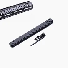 Тактическая охотничья MLOK рельсовый профиль AR15 M4 M16 M-lok Handguard 20 мм Пикатинни адаптер 13 слот Тактический Базовая секция