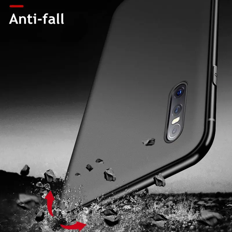 Роскошный мягкий чехол для OPPO Realme 3 3pro X C2 K3 A1K матовая задняя крышка с полной