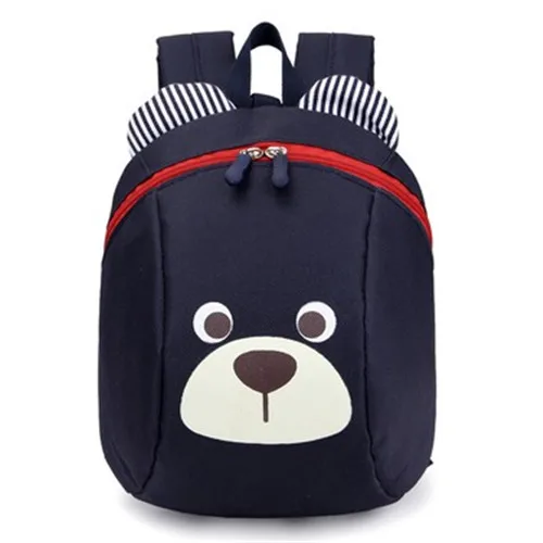 OURCIAO Children School Bags New Cute Anti-lost Children's Backpack School Bag Backpack For Children Baby Bags D362 - Цвет: Dark blue bag