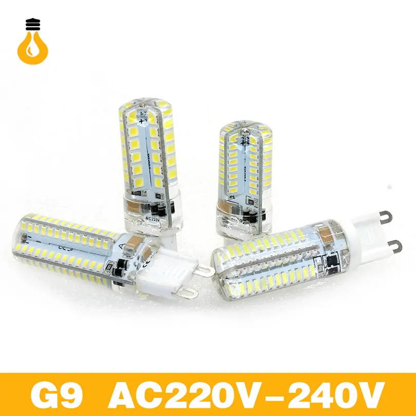 G4 G9 светодиодный лампы SMD 2835 3014 Светодиодный мини прожектор led лампа 3 Вт 7 9 10 12