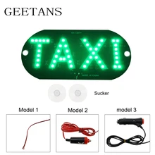 Large Size Windscreen DIY DC12V 45LED DRL Car Taxi Meter Cab Sign Light Lamp Bulb 4 Colors for BMW Audi Ford Taxi Car G