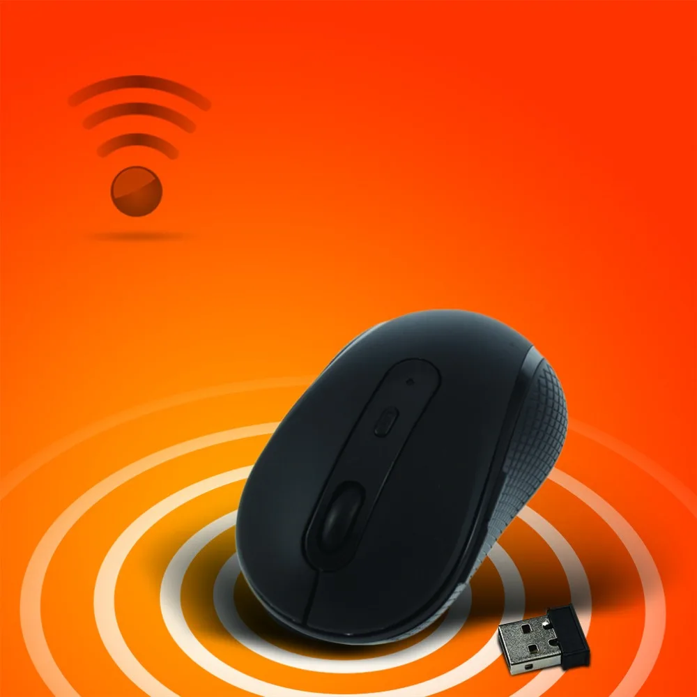 Новейшая оптическая мышь эргономичного дизайна с USB компактной удобной формой, легкая беспроводная мышь 2,4 ГГц для ноутбука ПК