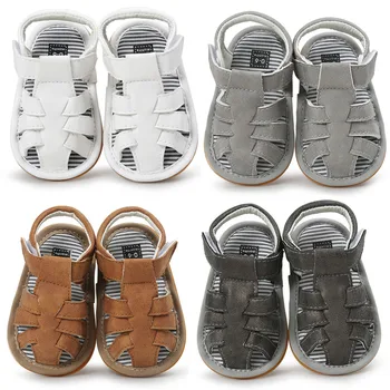 

New spring summer baby boys shoes Pu leather hard sole anti-slip infant child kids baby shoes casual shoes