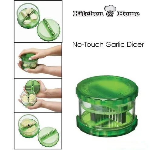 No-touch Garlic Presses Chopper Slicer Cutter For Nuts Topping Spice Stirrer K073 | Дом и сад