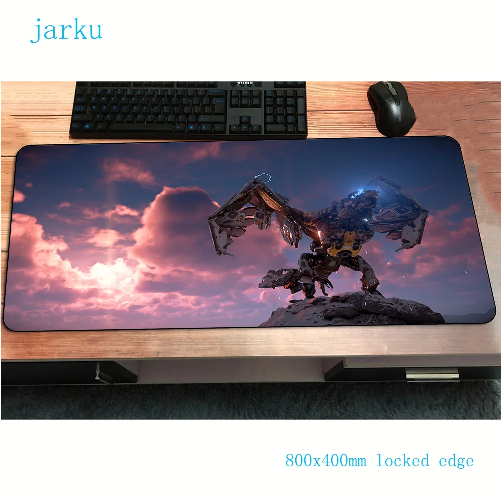 Horizon zero dawn геймерский коврик для мыши большой 800x400x3 мм игровой коврик для мыши HD блокнот с рисунком аксессуары для ноутбука padmouse эргономичный коврик