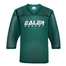 Струи дешевая Высококачественная зеленая, сетчатая хоккейная тренировочная Джерси s США