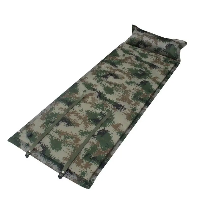 Парящий цифровой камуфляж автоматическая надувная подушка коврик солдат коврик в виде поля целые - Цвет: Camouflage-3cm