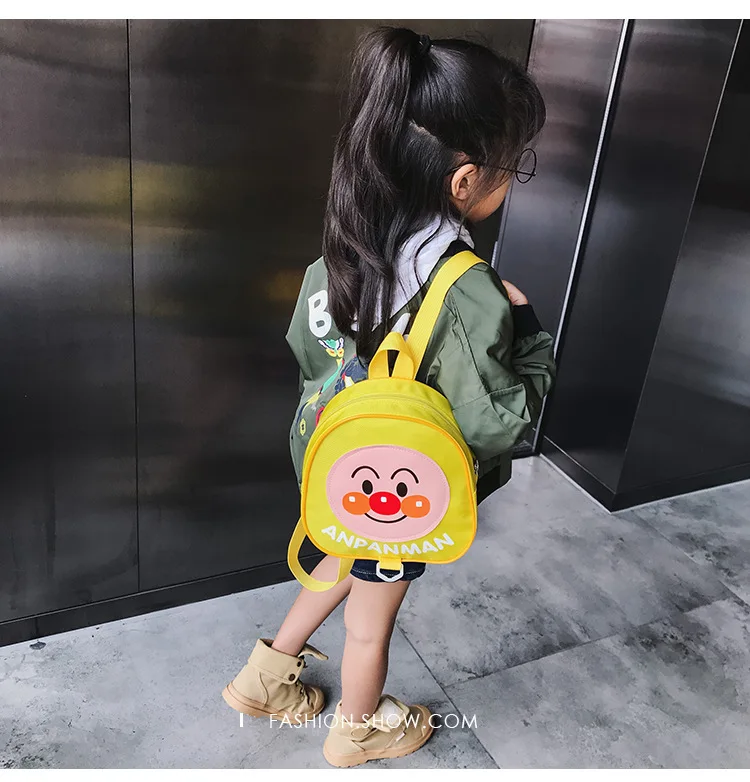Милый мультфильм анпанман герой детский сад плюшевый Детский рюкзак начальной школы плюшевый рюкзак сумка для пищевых продуктов дети девочки сумка подарок
