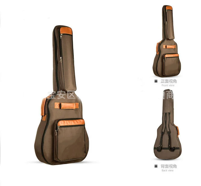 Comprar Envío Gratis bolsa de guitarra acústica folclórica de 41 pulgadas impermeable funda de guitarra de viaje 40 pulgadas funda de bolsa de guitarra 5mm de algodón acolchado