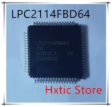 10PCS/LOT LPC2114FBD64 LPC2114 LPC2114F LPC2114FBD QFP64 MCU 128KB