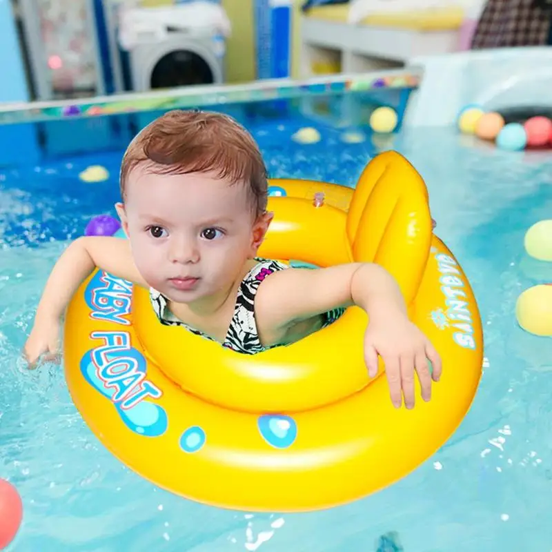 Baby Infant Kids Inflatable Swimming Ring Toddler Seat Pool Float Bath Water Fun Bathing Swim Trainer Toy Swim Pool Accessories