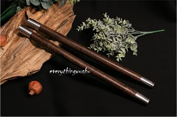 Portable Ebony Hardwood Bo Staff Wushu Sticks Shaolin Sticks Escrima