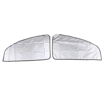 

1 Pair Magnetic Adsorption Car Oblique Window Sunscreen Shade Curtains