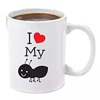 

I Love My Aunt Premium 11oz Coffee Mug Gift | Perfect Sister Gifts, Aunt and Uncle, New Big Little Sister Present Ideas for Birt