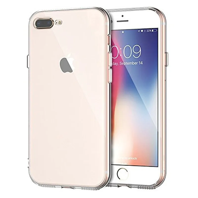 Для iPhone X 8 7 6s 6 плюс 5 5S SE 5c 4 4S ТПУ случае защитить Камера крышка кристалл прозрачный кремния ультра тонкий Shell