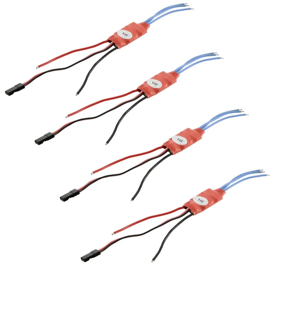 

4pcs 10AMP 10A SimonK Firmware Brushless ESC w/ 3A 5V BEC for RC Quad Multi Copter