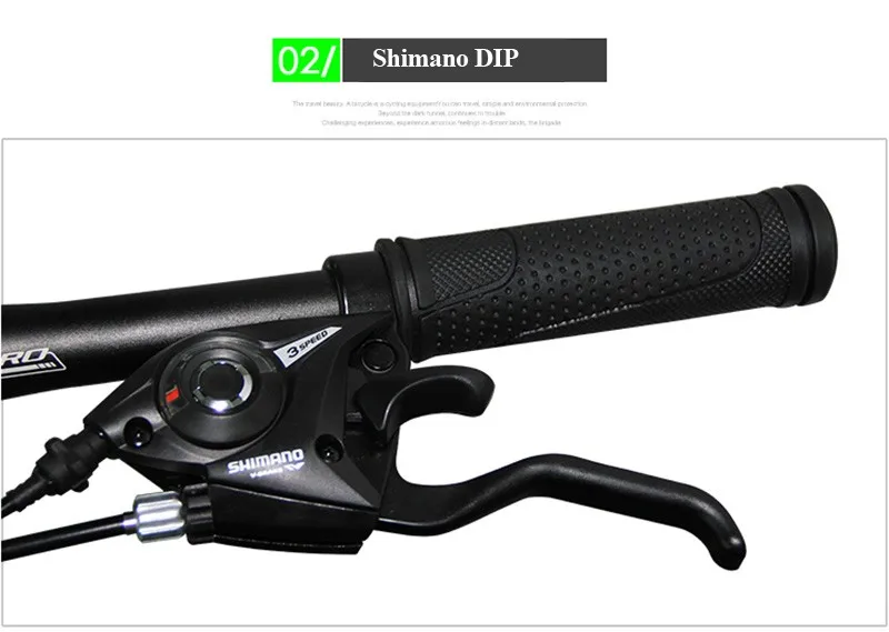 Sale Mountain Bicycle Shockingproof Frame 21 Speed Gear Shift 26 Inch Double Disc Brakes Shifter Set for Shimano Bike Cycling Bicicle 14