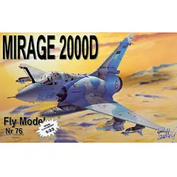 DIY 1:33 Mirage 2000D истребитель самолет Бумага модель собрать ручной работы 3D игра-головоломка DIY детские игрушки