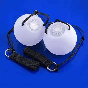 

TSLEEN Promotion! 1PC Color Changing LED POI Thrown Balls For Professional Belly Dance Level Hand Prop Waterproof Battery