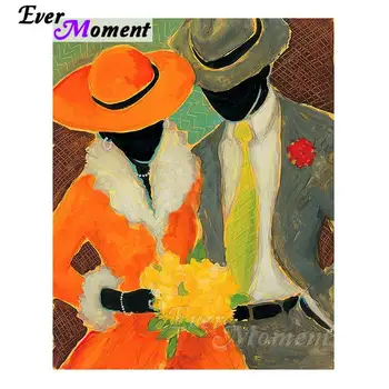 

Ever Moment Diamond Painting Couple Love 5D DIY Picture Mosaic Diamond Embroidery Rhinestone Handmade Decor For Home S2F090