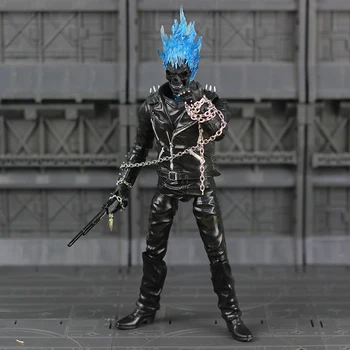 

Marvel Ghost Rider Johnny Blaze PVC Action Figure Collectible Model Kids Toys Doll 23CM