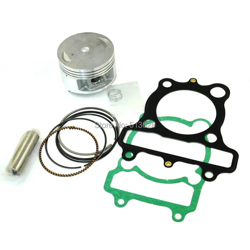 

70mm Standard Bore Piston Kit Ring Pin Clips & Top End Gasket Set for Yamaha XT225 Engine Cylinder Rings Parts XT 225 Serow
