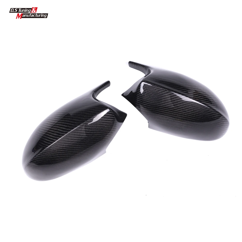 Real Carbon Fiber M3 Look Mirror Cover Protector For BMW 3 Series E90 E91 05-07 E92 E93 pre-LCL 06-09 E81 E82 E87 E88