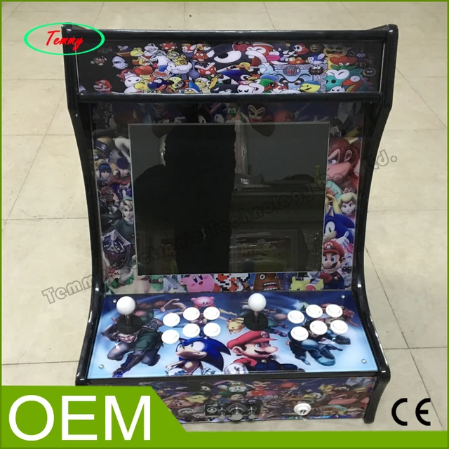 Best price at $380 Cheap now products Family Professional classic wooden mini simulator arcade desktop video game console machines,Mini arcade machine
