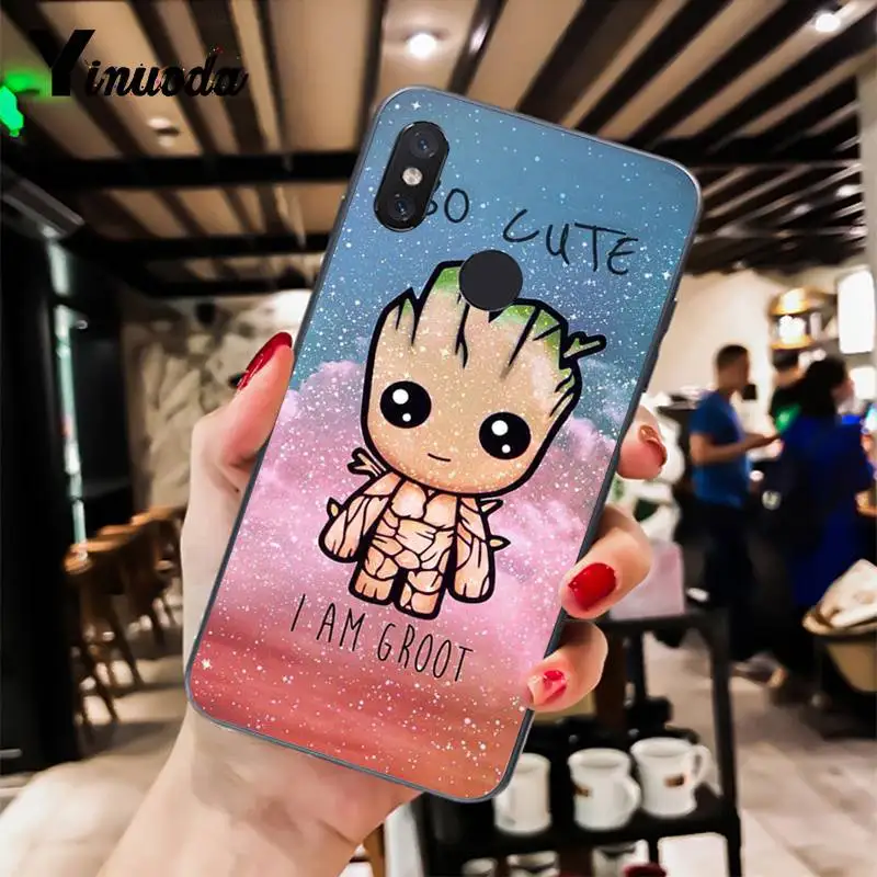 Чехол для телефона Yinuoda Marvel Deadpool Железный человек Человек паук Thanos Groot Xiaomi Mi6 Mix2