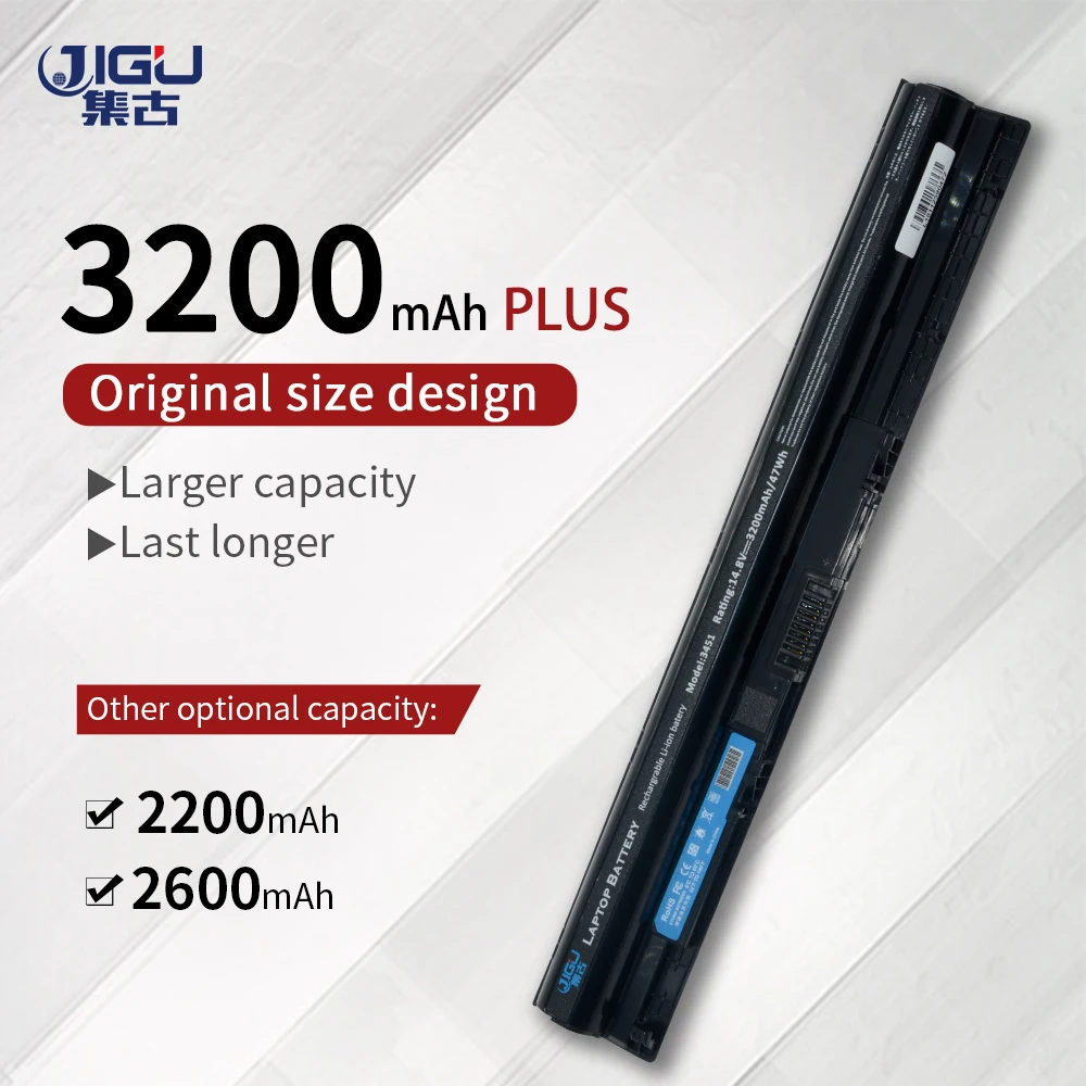 Аккумулятор JIGU для ноутбука DELL Inspiron 14 3000 5000 5458 5459 15 5558 17 3458 3551 3552 3558 5451 5455 5755 5759 3451 |
