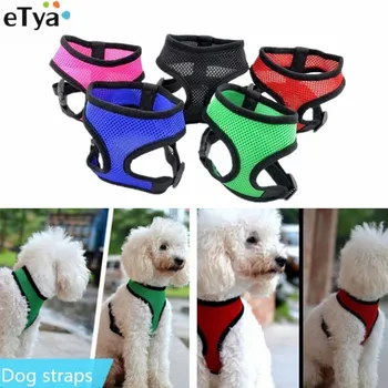 

Pet Adjustable Breathable Mesh Harness Dog Nylon Vest Breast-band Puppy Halter Chest Strap For Small Medium Dog Traction Supply