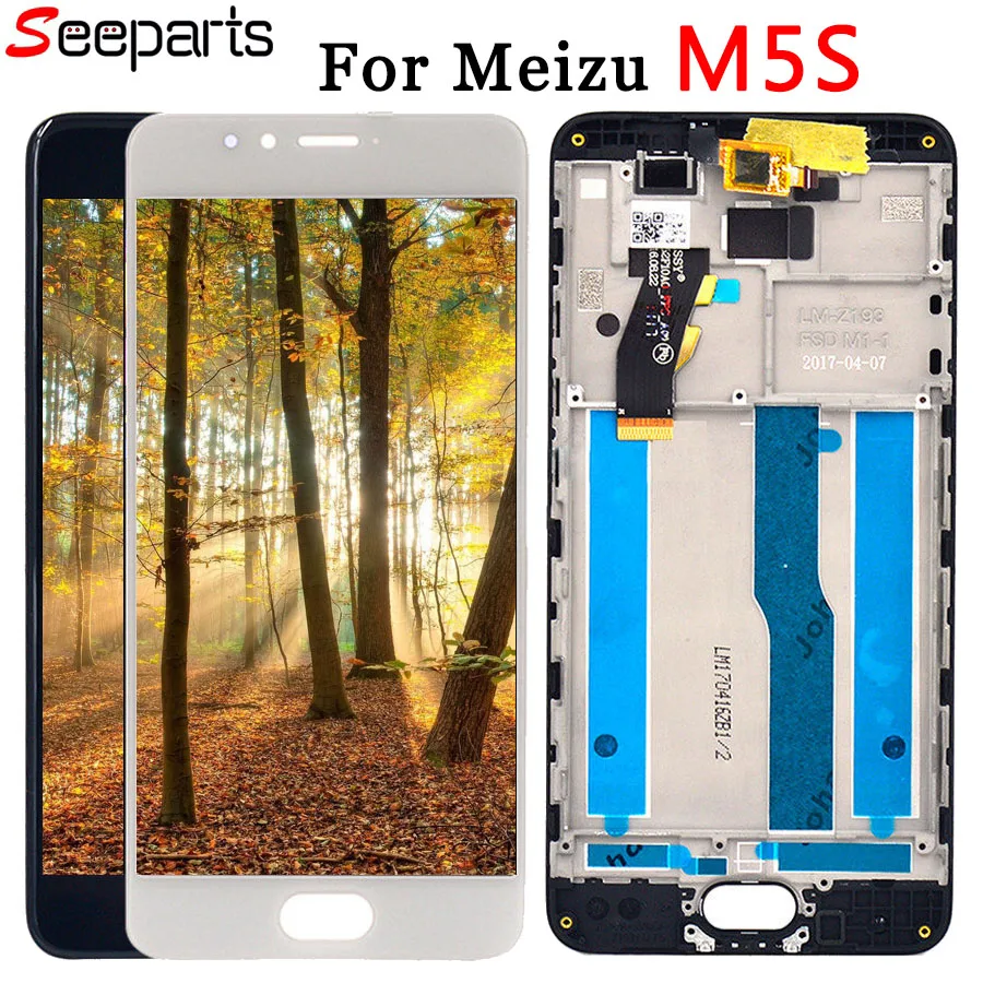 Meizu M5S LCD Display Touch Screen Digitizer Panel ...