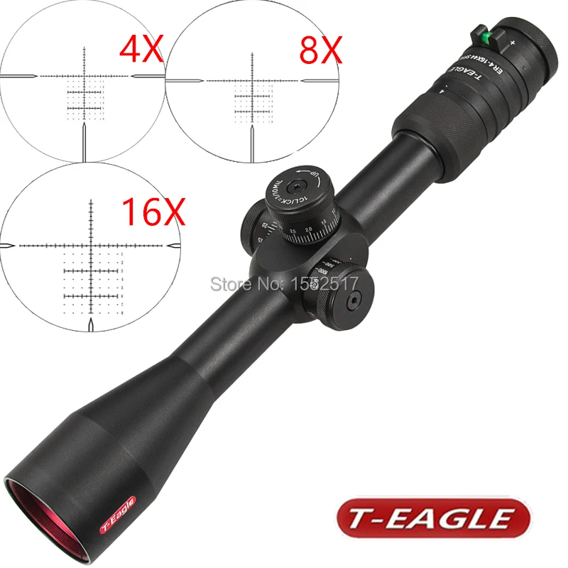 

T-EAGLE ER 4-16x44SFFLE Riflescope Scope Hunting Optical Sights Side Focusing Rifle Scope Sniper Gear Long Range Rifles