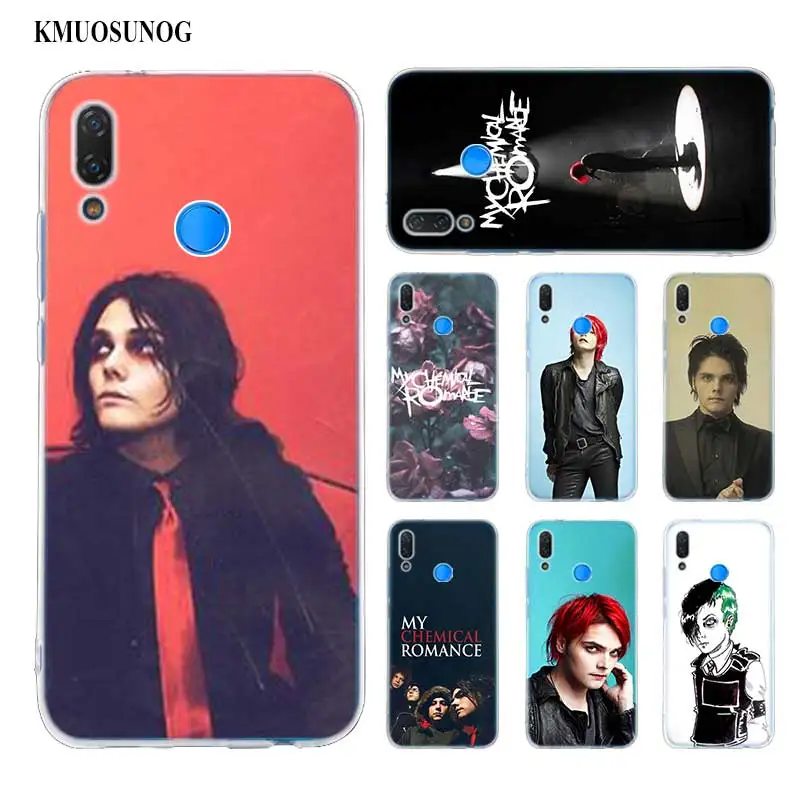 

Transparent Soft Silicone Phone Case my chemical romance for huawei P Smart Nova 3i P20 P10 P9 P8 Lite 2017 Pro Plus