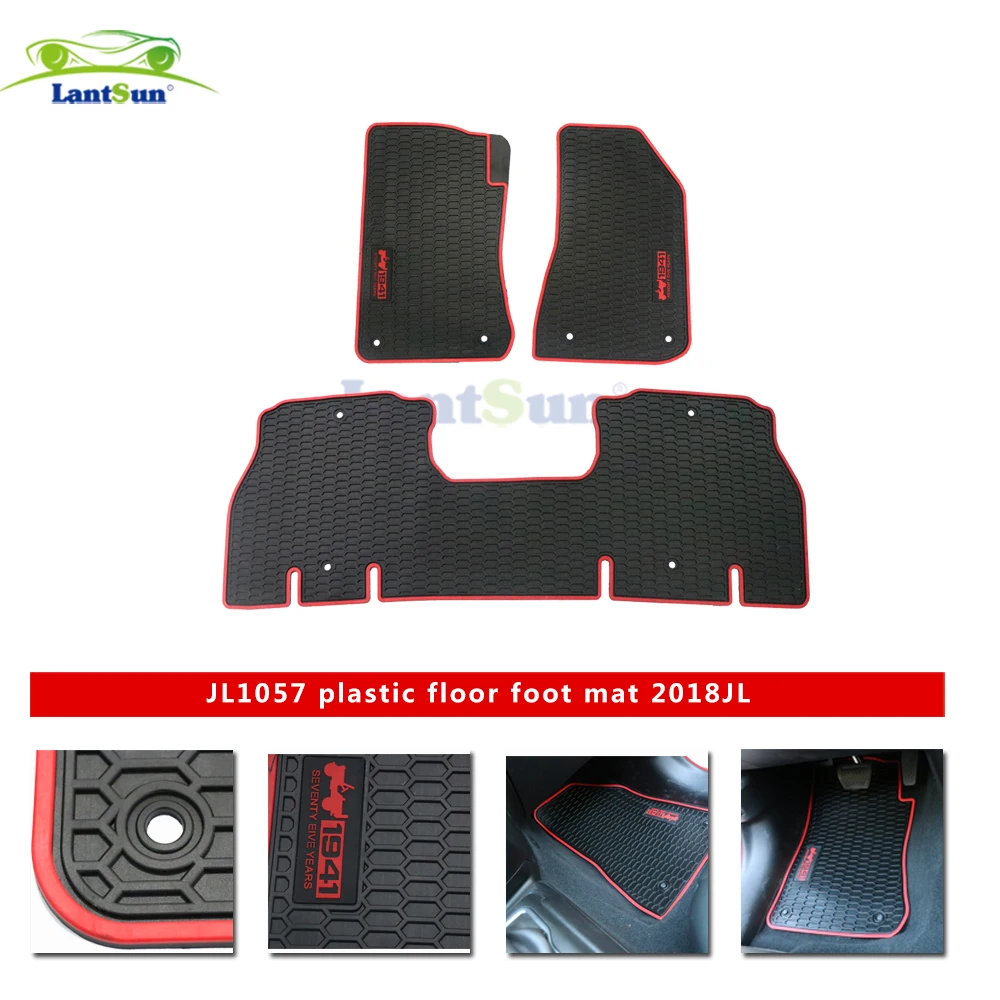 

Автомобильные коврики для wrangler jeep JL 2018 + Автомобильный эмульсионный коврик для ног Аксессуары для стайлинга автомобильные товары внедорожные автомобильные аксессуары